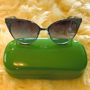 Kate Spade Marietta Sunglasses - Gunmetal